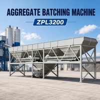 Machine de Dosage d'Aggregats Multi-Compartiments PLD3200 avec Contrôle Automatique PLC pour le Dosage Commercial de Béton
