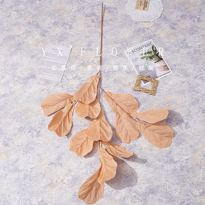 Fleurs artificielles Yixuan Fiddle Leaf Fig, feuilles en soie, décorations de mariage, légères, moulage par injection - Product Image 5