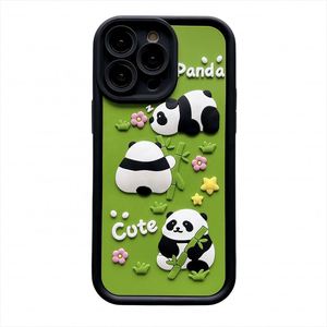 3D Panda mignon étuis <span class=keywords><strong>de</strong></span> <span class=keywords><strong>téléphone</strong></span> portable pour Iphone 7 8 X Xr Xs Max 11 12 13 14 15 16 Pro Max Animal <span class=keywords><strong>Kawaii</strong></span> housse antichoc - Product Image 3