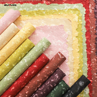 Papier texturé fait main, papier d'emballage coréen de luxe pour fleurs, papier pour bouquets de fleuristes, emballage pour fleurs fraîches