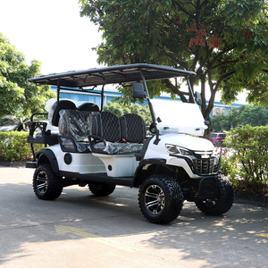 Off-Road 4 Wheel Motor Drive 6 asientos vehículos alimentados por batería Club <span class=keywords><strong>Car</strong></span> Buggy Cart Golf <span class=keywords><strong>Car</strong></span> Pickup Electric Golf Cart - Product Image 3