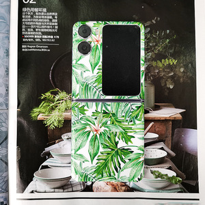 Película Protectora para Oppo Find N2 Flip, Adhesivo Trasero Colorido, Decoración Rectangular para Teléfono Móvil - Product Image 1