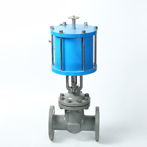 Válvula de Compuerta de Acero Fundido para Vapor a Alta Temperatura, Operación Neumática, Tipo de Corte Unidireccional, para Medios de Agua a Alta Presión - Product Image 2