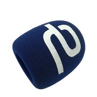 Cache-micro en mousse PU injectée légère et écologique, durable, noir et rouge, pour KTV, karaoké, usage quotidien, personnalisable