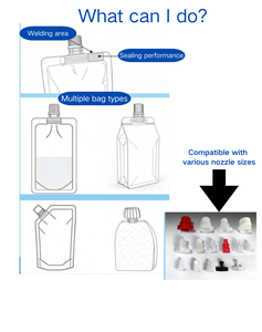 Máquina Selladora Manual de Boquillas para Bolsas de Bebidas / Empaques de Alimentos SY-HZB-1200 con Control de Pedal para Operación Precisa - Product Image 3