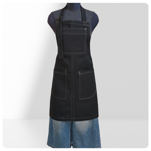 Delantal de Lona Moderno con Logotipo Personalizado, Delantal de Cintura Resistente a las Manchas para Chefs, Camareros y Floristas - Product Image 2