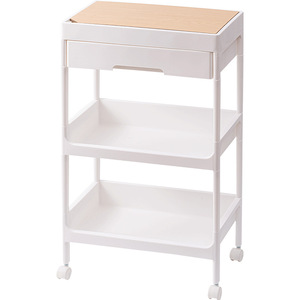 <b>Plastic</b> <b>Storage</b> Cart 4 Layers Portable Multi Functional Organizer For Bathroom Kitchen Bedroom Easy To Clean - Product Image 4