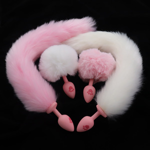 เซ็กซ์ทอยซิลิโคนสำหรับทวารหนักแบบสั่นได้แบบพกพาล่าสุดพร้อมปลั๊กเสียบก้นออกแบบได้สำหรับผู้ชายและผู้หญิง - Product Image 1