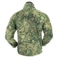 Veste polaire de style camouflage russe épais chaud manteau d'hiver en velours par temps froid avec fermeture éclair complète