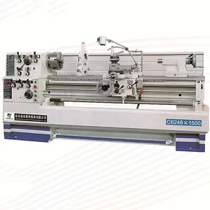 3 Jaar Garantie Hoge Precisie Kwaliteit Turner Draaibank Machine C6246 1.5/2 Meter Egypte Draaibank Machine Prijs