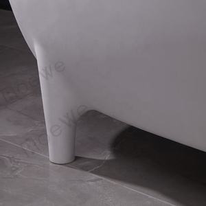 Roewe résine composite fonte pierre surface solide <span class=keywords><strong>baignoire</strong></span> hôtel salle de bain autoportant bain à remous artificiel <span class=keywords><strong>baignoire</strong></span> en marbre - Product Image 6