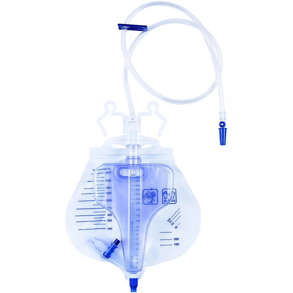 Produk Urologi Sekali Pakai Medis Kesehatan 2000Ml Kantong Pengering Meter Urin