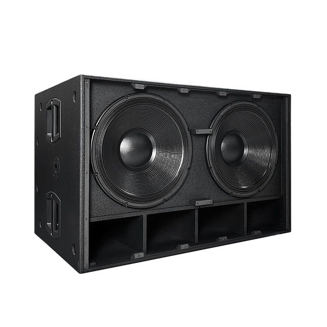 Hot Selling L-solution Dual 18" Bass Powerful Subwoofer Active with Built in DSP Presets Stage Performance