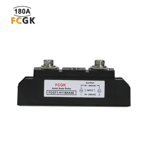 Seri FCGK AA relai kondisi padat industri arus tinggi 180A SSR 30-480VAC 180 Amp miniatur ukuran kontak daya tinggi disegel - Product Image 2