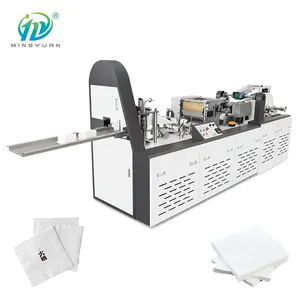 Máquina de gravação de papel de guardanapo dobrável automática