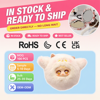 Série Miroir : Boîte Mystère de Pendentifs en Peluche Animaux Kawaii, Porte-clés Mignons, Breloques de Sac, Jouets Surprise de Collection pour Filles, Cadeau