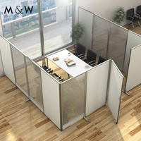 Panneau de séparation de bureau pliable, cloison de confidentialité pour bureau, cloison autoportante en PVC