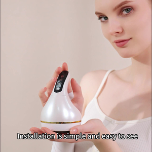 2025 nuevo masajeador de ventosas eléctrico inteligente recargable Calentamiento de succión de 9 niveles para uso corporal y facial - Product Image 2