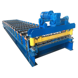 Machine d'encadrement en acier 850-65-13 machine de formage de rouleaux de tôles ondulées trapez <span class=keywords><strong>saci</strong></span> kalip machine de fabrication de tôles d'aluminium - Product Image 1