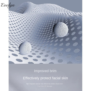 EVELYN-Gorra de béisbol de nailon, de secado rápido, a prueba de Sol, para hombre, OEM y ODM - Product Image 4