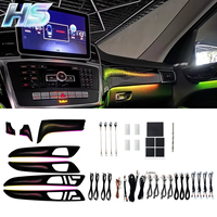 Kit d'éclairage d'ambiance pour voiture Mercedes Benz ML GL GLE GLS W166 2012-2019, éclairage d'ambiance pour l'espace des pieds, éclairage d'ambiance pour le panneau de climatisation
