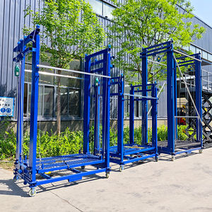 Échafaudage mobile télescopique électrique à trois points, 0,5T, 2-10M, plateforme de levage électrique pliable - Product Image 4