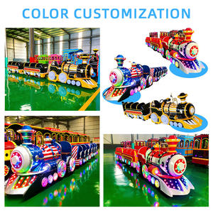Tren <span class=keywords><strong>sin</strong></span> Rieles, Mini Tren Turístico, Tren Eléctrico para Centros Comerciales, Tren Turístico para Niños, Paseos en Tren <span class=keywords><strong>sin</strong></span> Rieles - Product Image 6