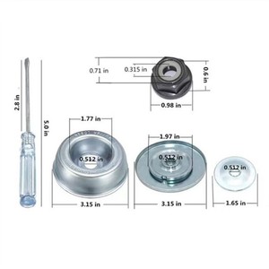 Accessoires pour débroussailleuse, boîte de vitesses pour débroussailleuse FS120, <span class=keywords><strong>pièces</strong></span> de rechange pour débroussailleuse FS120 - Product Image 4