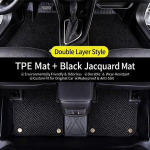 Tapetes <span class=keywords><strong>de</strong></span> Auto Personalizados <span class=keywords><strong>de</strong></span> TPE, Juego Completo, Impermeables, <span class=keywords><strong>para</strong></span> Todo Clima, Accesorios Interiores <span class=keywords><strong>para</strong></span> Vehículos, SUV, Camionetas y Sedanes - Product Image 3