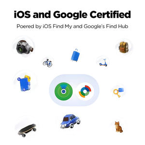 Compatible con IOS Android Bluetooth Tracker Mini GPS Localizador Buscador de llaves para bolsa Equipaje Cartera Mascotas Niños Etiqueta inteligente Buscar mi dispositivo - Product Image 4