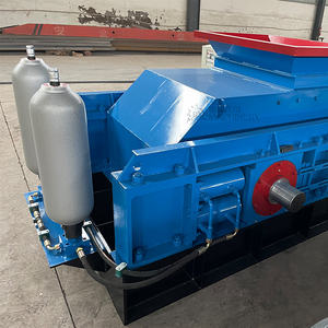 China Lieferant Sand Maker Kies Sand Steinbrecher ISO CE-Zertifikat Cobble Hydraulische Doppel walzen brecher Maschine - Product Image 4