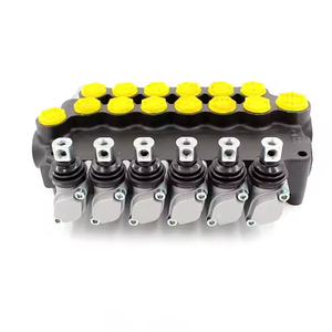 Válvula de Control Hidráulico P80-G12-G34-6OT con Joystick para Rajadoras de Leña |   Fabricante OEM, Suministro Directo de Fábrica y Personalización - Product Image 2