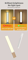 Corps de lampe ABS à manche en bois créatif lampe murale à induction intelligente LED de haute qualité lampe de chevet