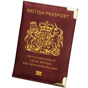 Porte-passeport britannique fait main avec blocage RFID, léger, durable, parfait pour tous les jours - Product Image 1