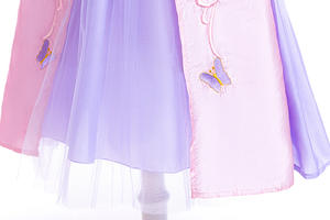 Robe de princesse <span class=keywords><strong>Sofia</strong></span> pour filles, costume d'anniversaire, manches bouffantes, pour soirée, Halloween, Noël, Raiponce, TV et film - Product Image 6