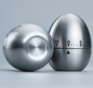 Công cụ nhà bếp sáng tạo Hẹn Giờ Cơ Học hẹn giờ Trứng 60 phút hẹn giờ bằng thép không gỉ thời gian sinh viên nướng nhắc nhở nấu ăn - Product Image 3