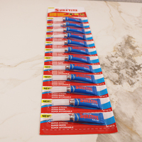 Vente chaude de haute qualité 3g chaussures colle liquide pour le collage du cuir pas de séchage dans le tube clair cyanoacrylate adhésif Super colle