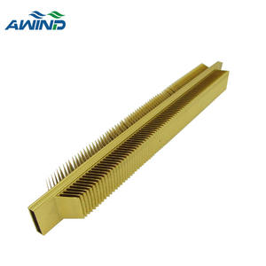 Aleta de doble skiving pin 40W 240mm 280mm 300mm perfil 2u disipador de calor dual <span class=keywords><strong>aletas</strong></span> profundas radiador disipador térmico - Product Image 1