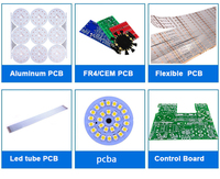 Carte de circuit imprimé ronde en aluminium de 2 oz CHENGYUE Electronic OSP 3003 AL pour projecteur CY-PCB-54