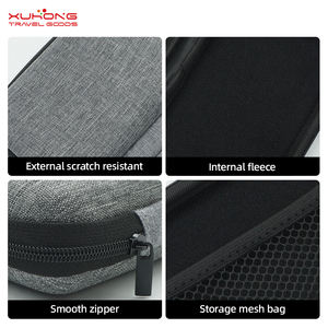 Microphone EVA personnalisé étui de transport sac de rangement pour microphone <span class=keywords><strong>Bluetooth</strong></span> boîte de protection pour écouteurs sans fil - Product Image 4