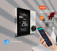 Thermostat WiFi Rotatif Moderne pour Maison, Contrôleur de Température Ambiante, Modbus, Climatiseur Central, Vanne à 3 Vitesses pour Hôtel, PC