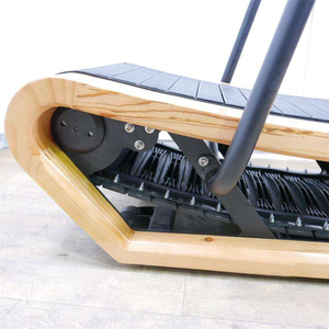 Tapis de course manuel incurvé non motorisé, machine de course autopropulsée sans moteur, équipement de fitness pour la salle de sport et la maison - Product Image 3