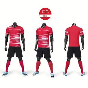 Uniforme de Fútbol de Alta Calidad, Transpirable, de Secado Rápido, Talla Grande, Económico, 100% Poliéster, Color Naranja - Product Image 5