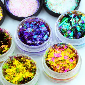 Sheenbow High Quality Gel UV Nail Polish Glitter Shiny Flakes Nail Ultrashift Flakes