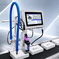 Imprimante jet d'encre TIJ 600 dpi pour l'impression de dates, de lots et de codes QR sur emballages en carton, à faible coût d'encre et haute vitesse