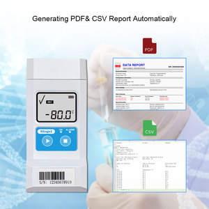 सिग्माविट-नया डिजाइन बिग एलसीडी स्क्रीन अल्ट्रा लो डेटा लॉगर सूखी बर्फ एकल उपयोग तापमान डेटा लॉगर - Product Image 4