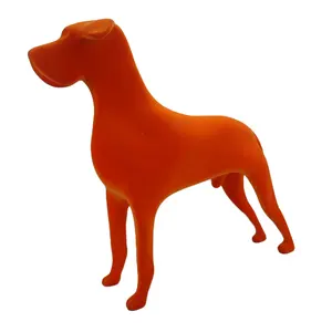 שרף נוהרים בעלי החיים חיים גודל כלב פסלי עיצוב הבית