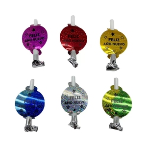 Sopletes de Confeti de Colores Surtidos, Cornetas de Aire, Artículos de Fiesta para Celebraciones de Año Nuevo en Países de Habla Española - Product Image 4