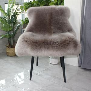 Piel de Oveja Australiana Auténtica de Primera Calidad, 6-8 cm, Piel Entera, Alfombra Ecológica, <span class=keywords><strong>Manta</strong></span> Peluda para Hogar, Auto, Camping y Uso Comercial - Product Image 3