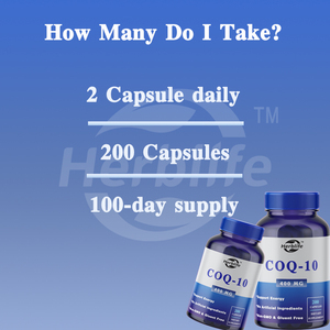 Offre Spéciale OEM-Personnalisable-Capsules de CoQ10 400mg servant de supplément d'ubiquinone à absorption facile - Product Image 3